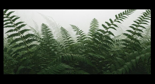 Multiple Ferns in Organic, Realistic Interplay with Center-Focus