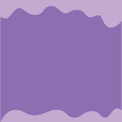 violet background with frame