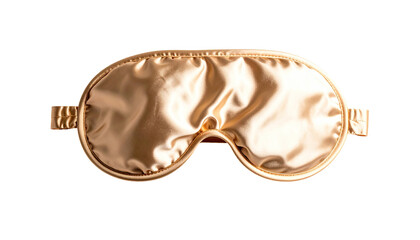 Golden sleep mask, smooth fabric
