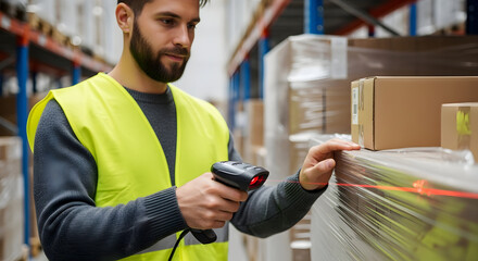 Efficient Warehouse Operations Streamlining Logistics with Barcode Scanning for Inventory Management and Order Fulfillment Ensuring Accuracy and Speed in Distribution Process