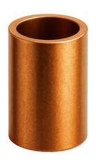 Copper crimping sleeve for securing electrical connections in home wiring.