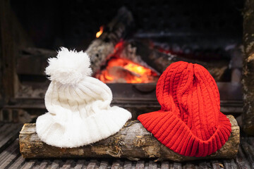 Warm Winter Scene at Home