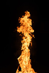 Fire and flame