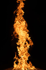 Fire and flame