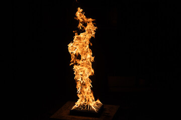 Fire and flame