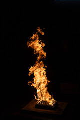 Fire and flame