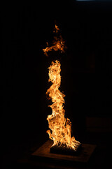Fire and flame