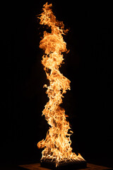 Fire and flame