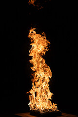 Fire and flame
