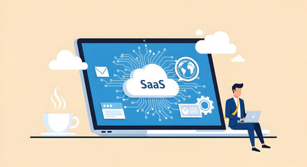 Cloud based service provider for SaaS solutions with enterprise level secure architecture and business productivity optimization for modern software and applications
