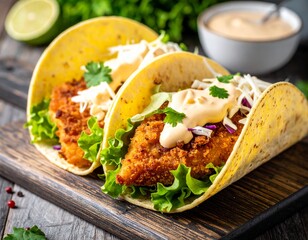 Fried and fresh grilled chicken vegetable salad, wrap, and dish are gourmet healthy lunch cuisine