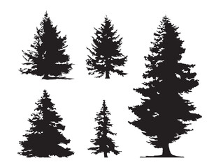 Organic tree roots spreading minimalist vector line art illustration