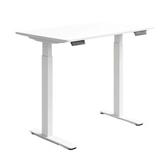White Adjustable Standing Desk for Home or Office Use
