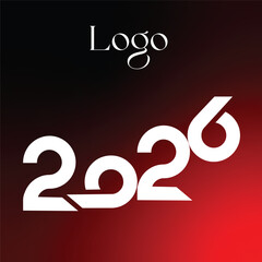 Logo 2026 new year