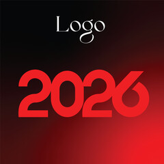 Logo 2026 new year