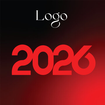Logo 2026 new year