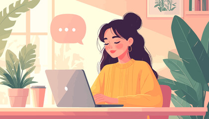 Embracing Hybrid Work A Woman's Journey Through Flexible Hours and Remote Collaboration