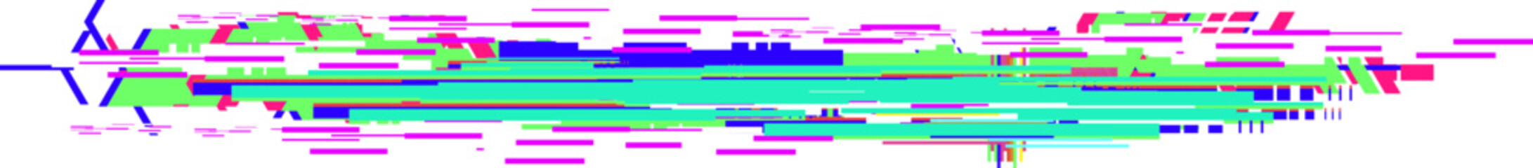 Fototapeta premium Digital glitch art background creating colorful abstract distortion