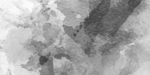 Abstract ink grunge art black paint stroke texture, black and white watercolor texture  background, colored cloud. colorful dust explode paint holi, light gray art background for design.