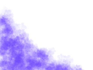 Colored bright smoke frame, transparent purple fog, bright colorful mist....