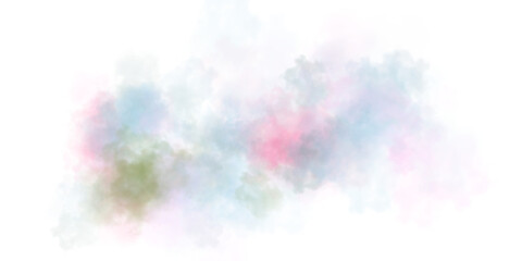 A soft multicolored cloud, pastel light shades, fluffy transparent smoke