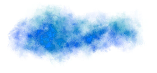 Multicolored bright neon smoke, transparent blue fog