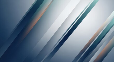 Obraz premium Abstract Diagonal Stripes with Gradient Shading and Subtle Warm Accents
