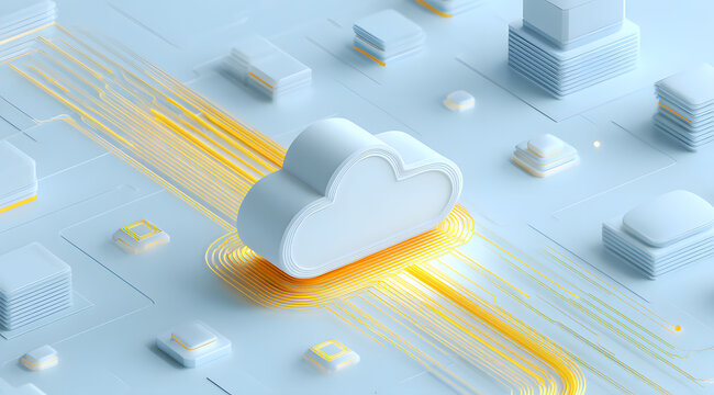 Cloud technology icon
