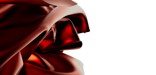 Elegant red silk fabric texture.  Perfect for luxury, fashion, and beauty designs.
