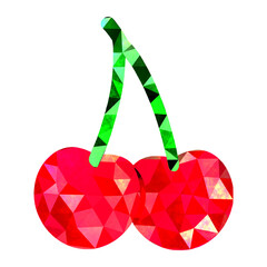 モザイク×さくらんぼ