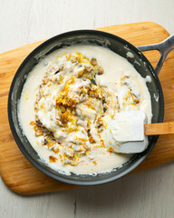 Spanish vegetable croquette tapa. Step-by-step recipe to learn how to cook.