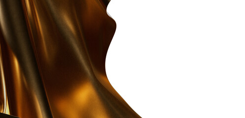 Luxury golden fabric texture. Elegant, rich, and sophisticated background for design projects.