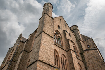 Schloss Marburg, eine Teilansicht