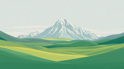 mountain landscape with mountains