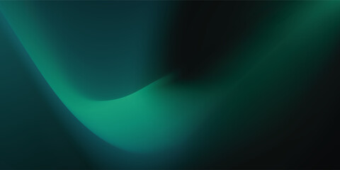 Naklejka premium Abstract liquid background set. Gradient mesh. Effect blend dark green color. Elegant Blurred fluid colorful mix. Modern design template . Vector image.Eps 10