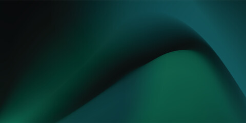 Abstract liquid background set. Gradient mesh. Effect blend dark green color. Elegant Blurred fluid colorful mix. Modern design template . Vector image.Eps 10