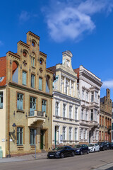 Fototapeta premium Street in Lubeck, Germany
