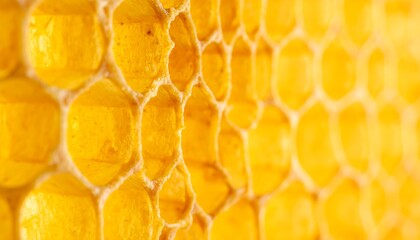 Close-up honeycomb texture