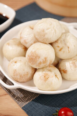 Chinese Steamed Buns Xiao Long Bao Dumplings Traditional Asian Cuisine Comfort Food Meal