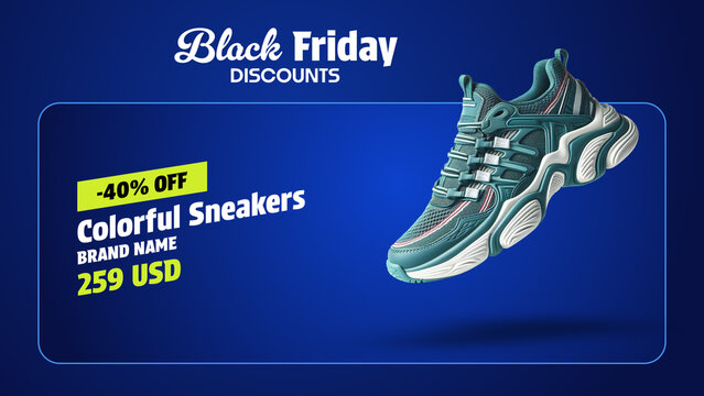 Black Friday Sale Promo Animation