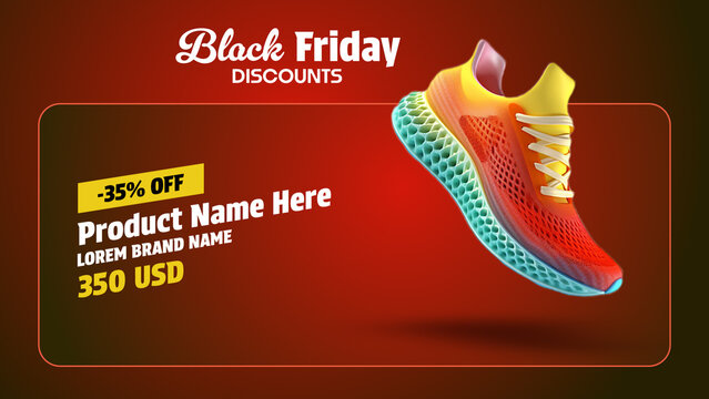 Black Friday Animated Discount Promo Template