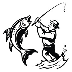 Abstract geometric design with bold colors and text elements