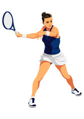 女子テニス選手