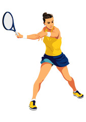 女子テニス選手