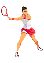 女子テニス選手