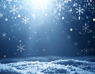 Soft Snowfall Overlay with Cinematic Depth and Winter Atmosphere