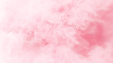 Fototapeta premium A pink cloud with a pink background