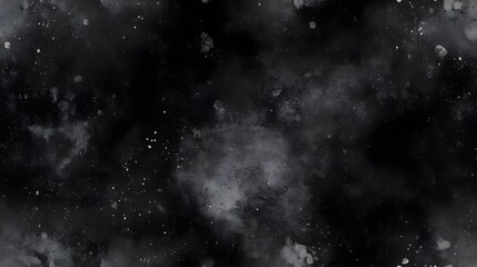 Obraz premium Dark, smoky texture with scattered white particles resembles cosmic dust.