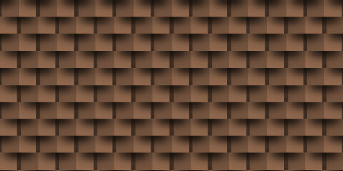 A seamless dark chocolate brown wooden texture pattern creates a sweet dessert backdrop for wall decor