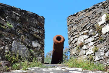 Fortificación en Cedeira.